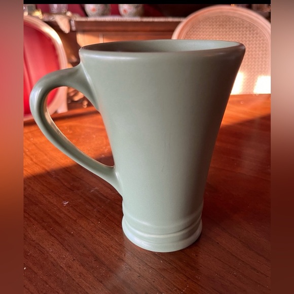 Pfaltzgraff  Winterwood, Large Stein/Latte Mug in Sage Green 5 3/8” Tall - Picture 2 of 9